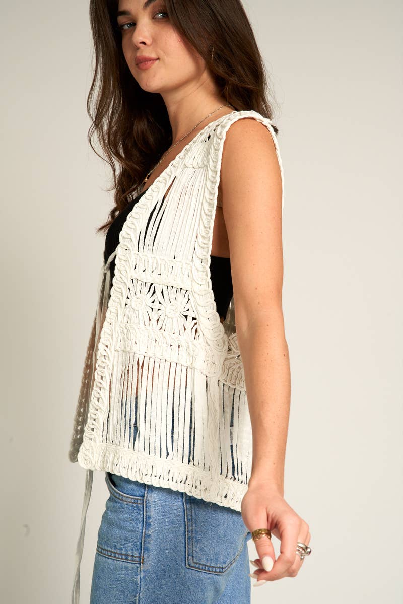 Wild & Free Crochet Vest