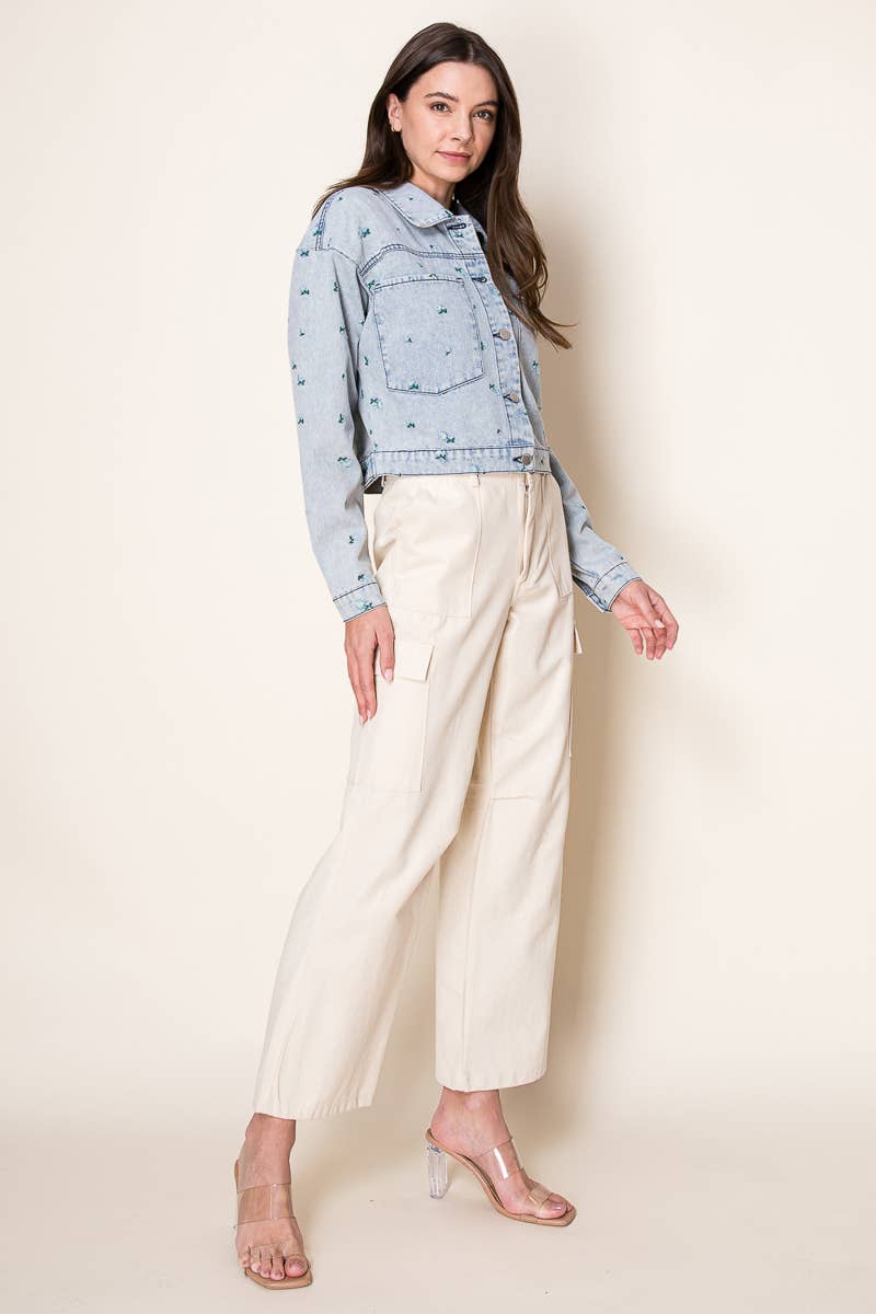 Pastel Dreams Denim Jacket