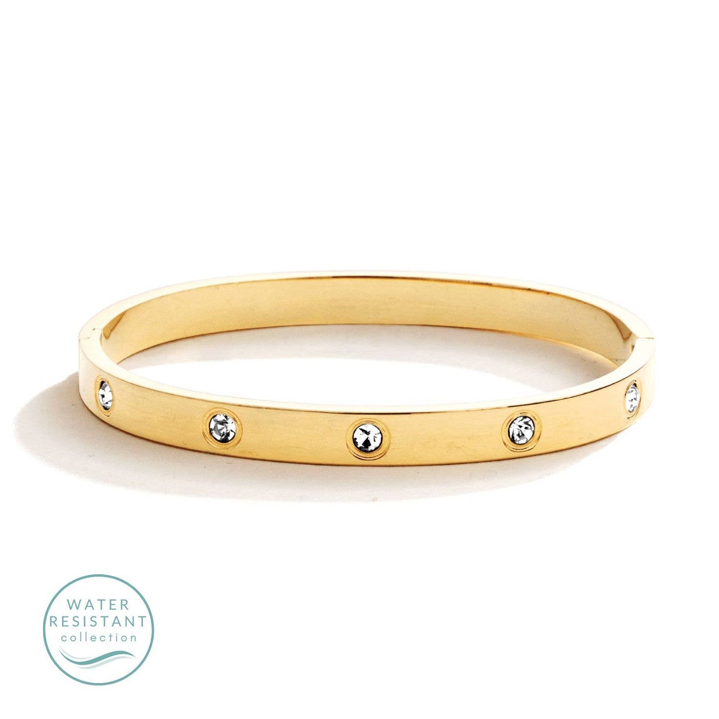 Hinged Stone Bracelet