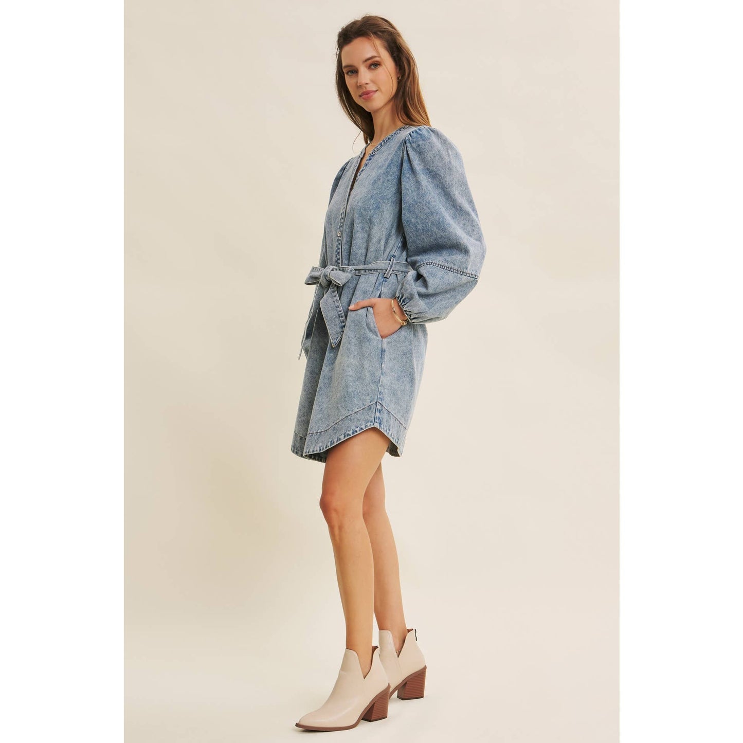 Blue Jean Baby Dress