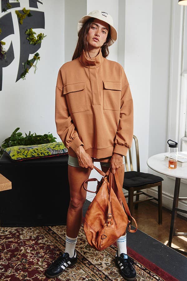 Snap Pocket Pullover