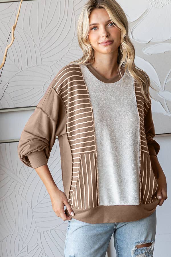 Colorblock Pullover