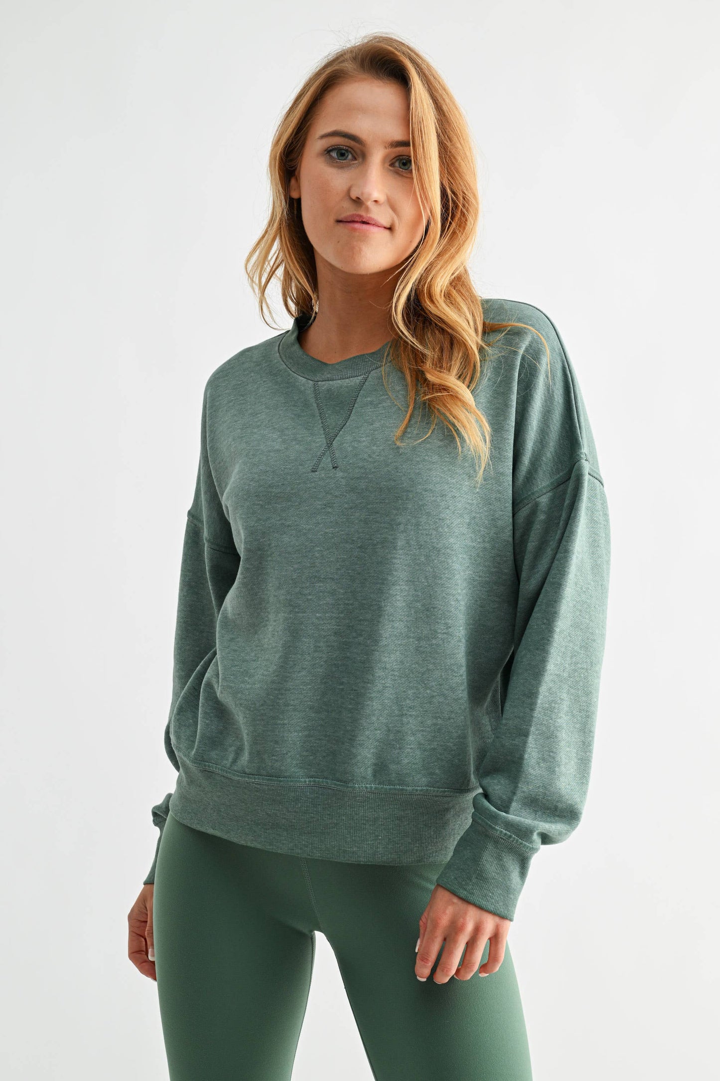 Burned Out Crewneck Sweater