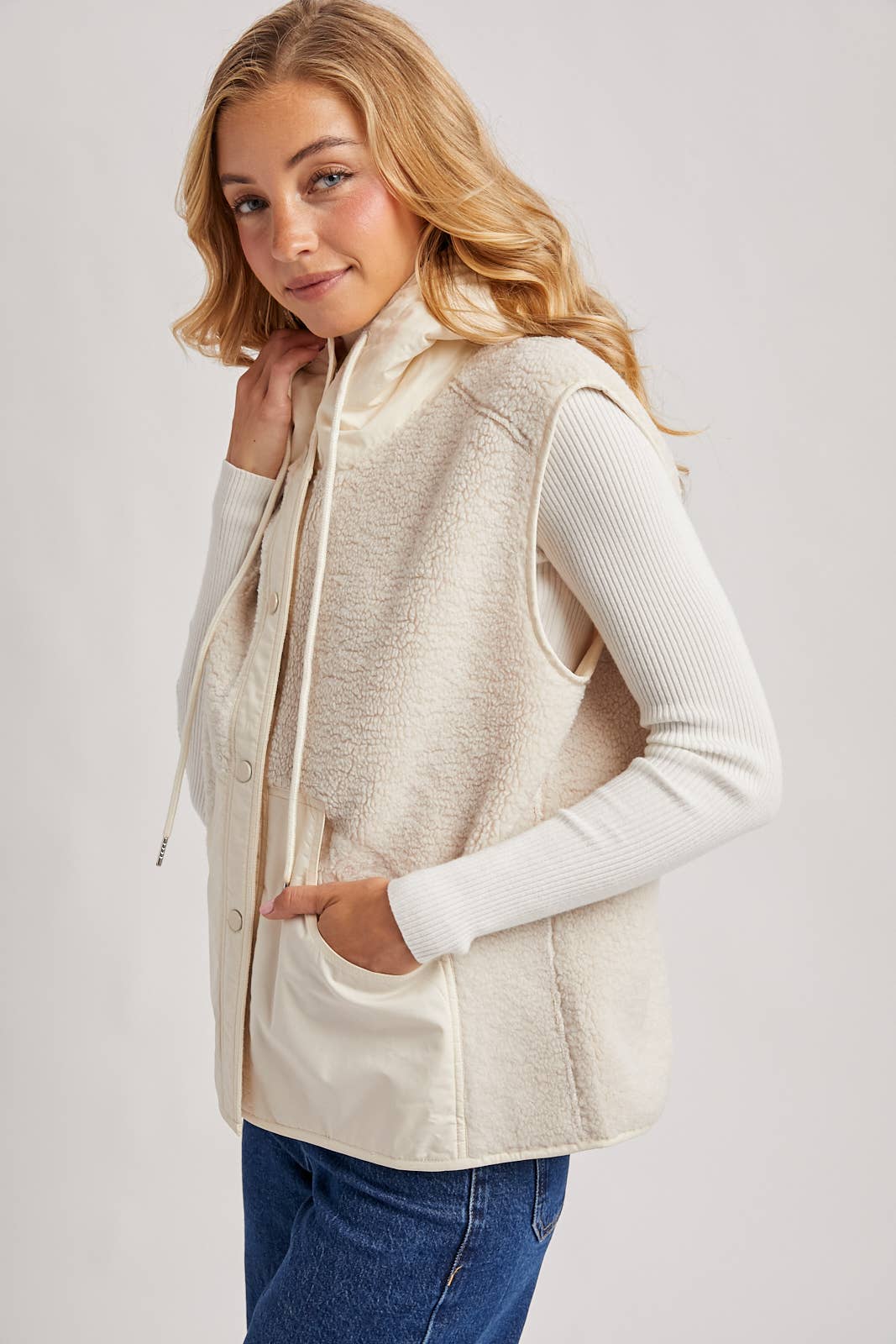 Hit the Slopes Sherpa Vest
