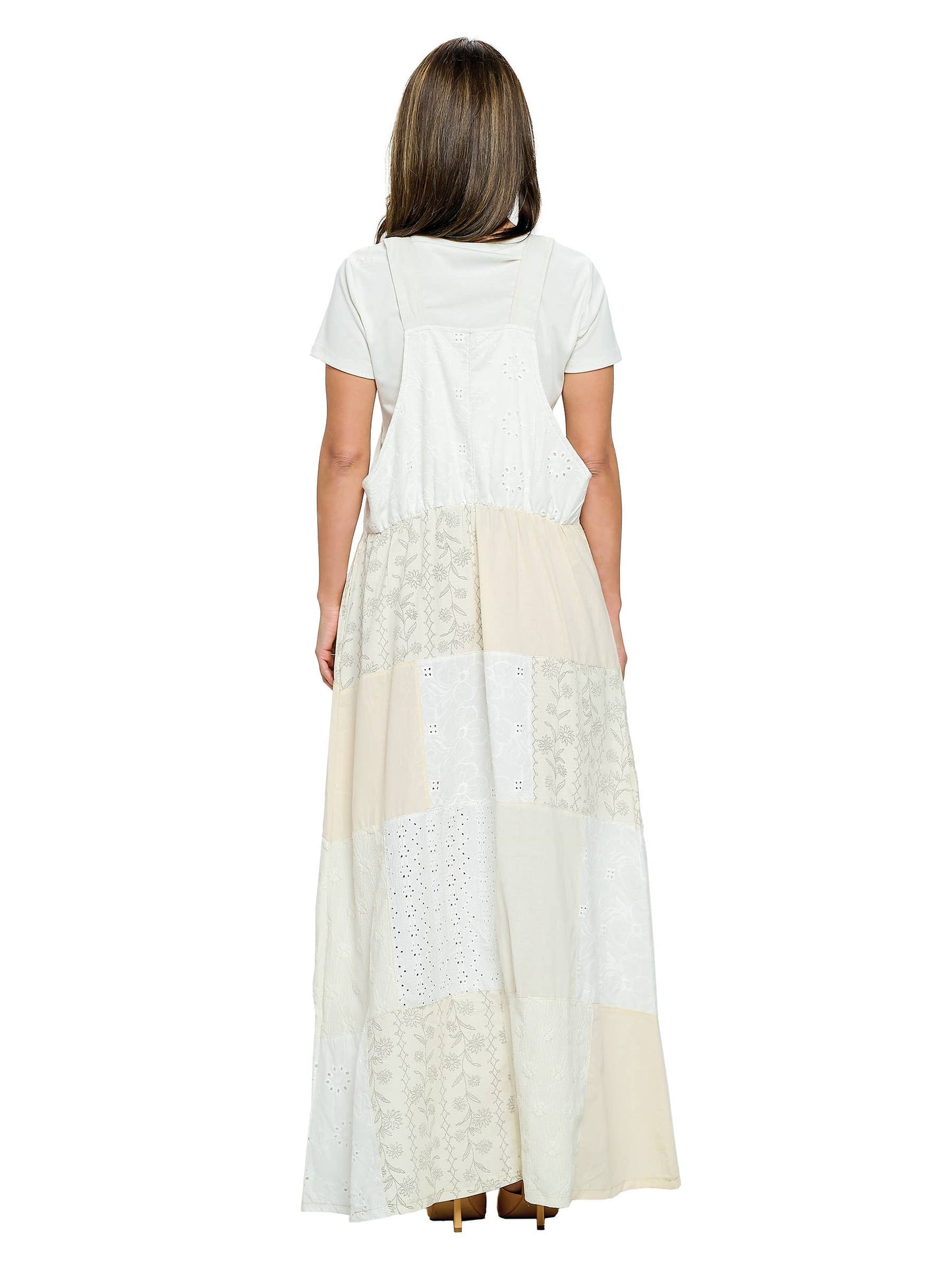 Field of Daisies Patchwork Dress