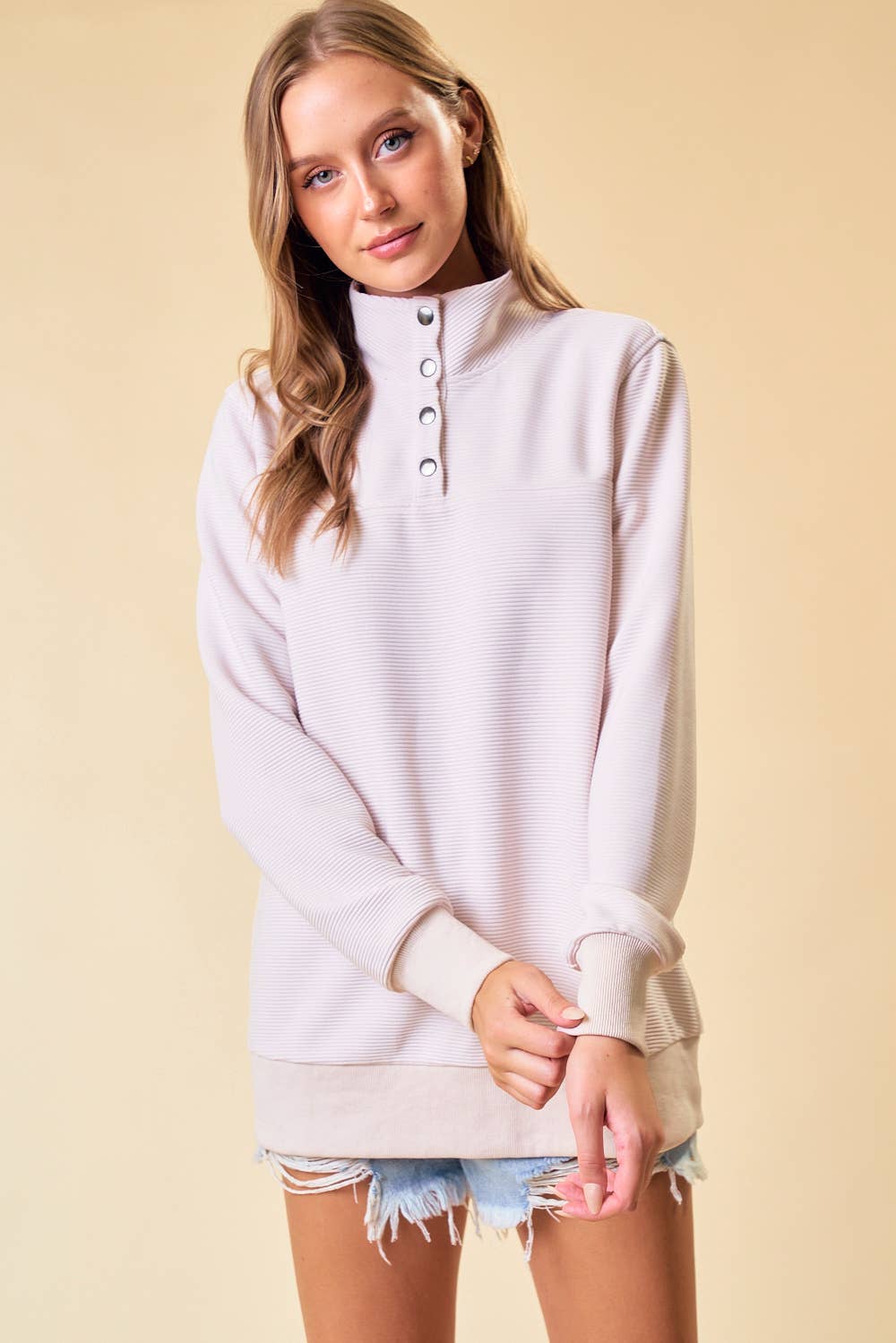 Snap out of it Pullover