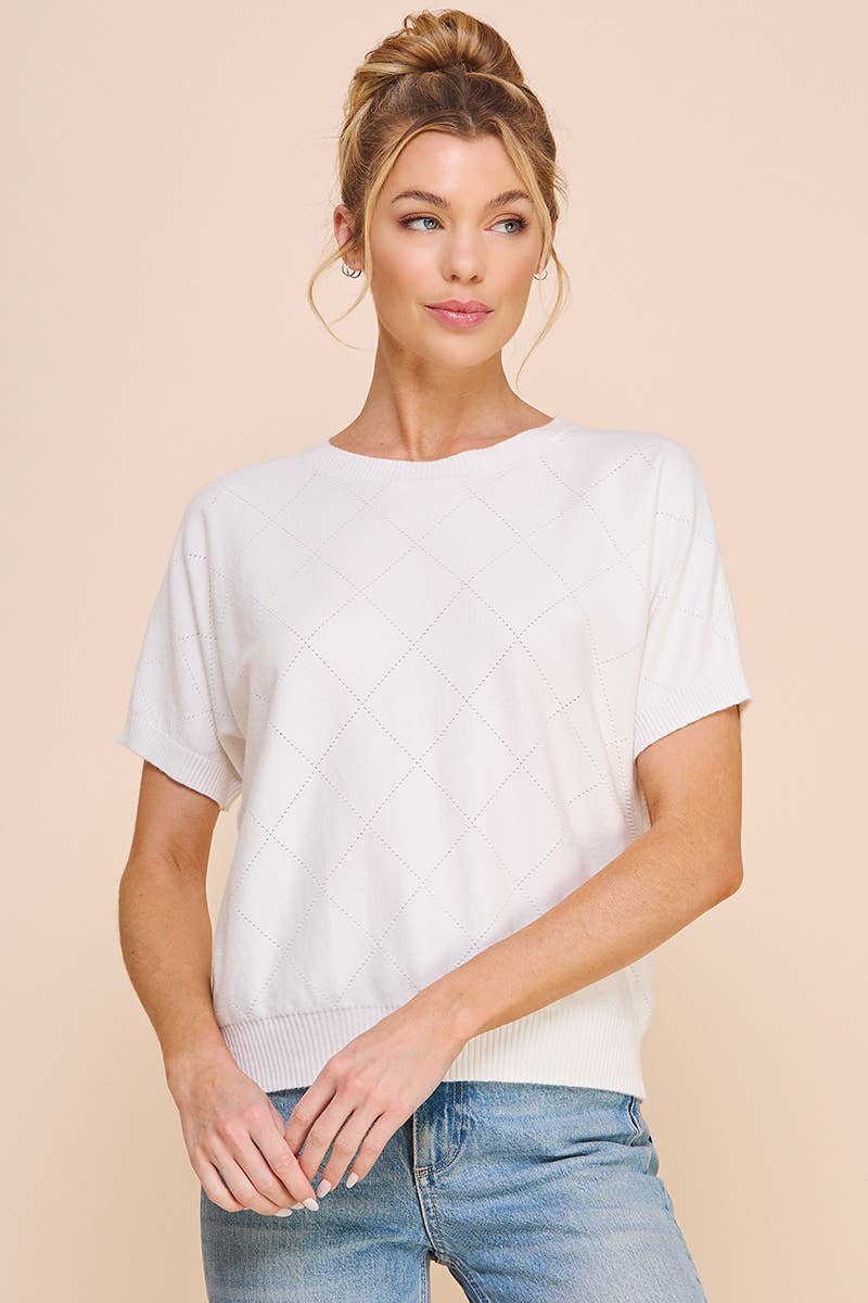 Diamond Diva Sweater Top