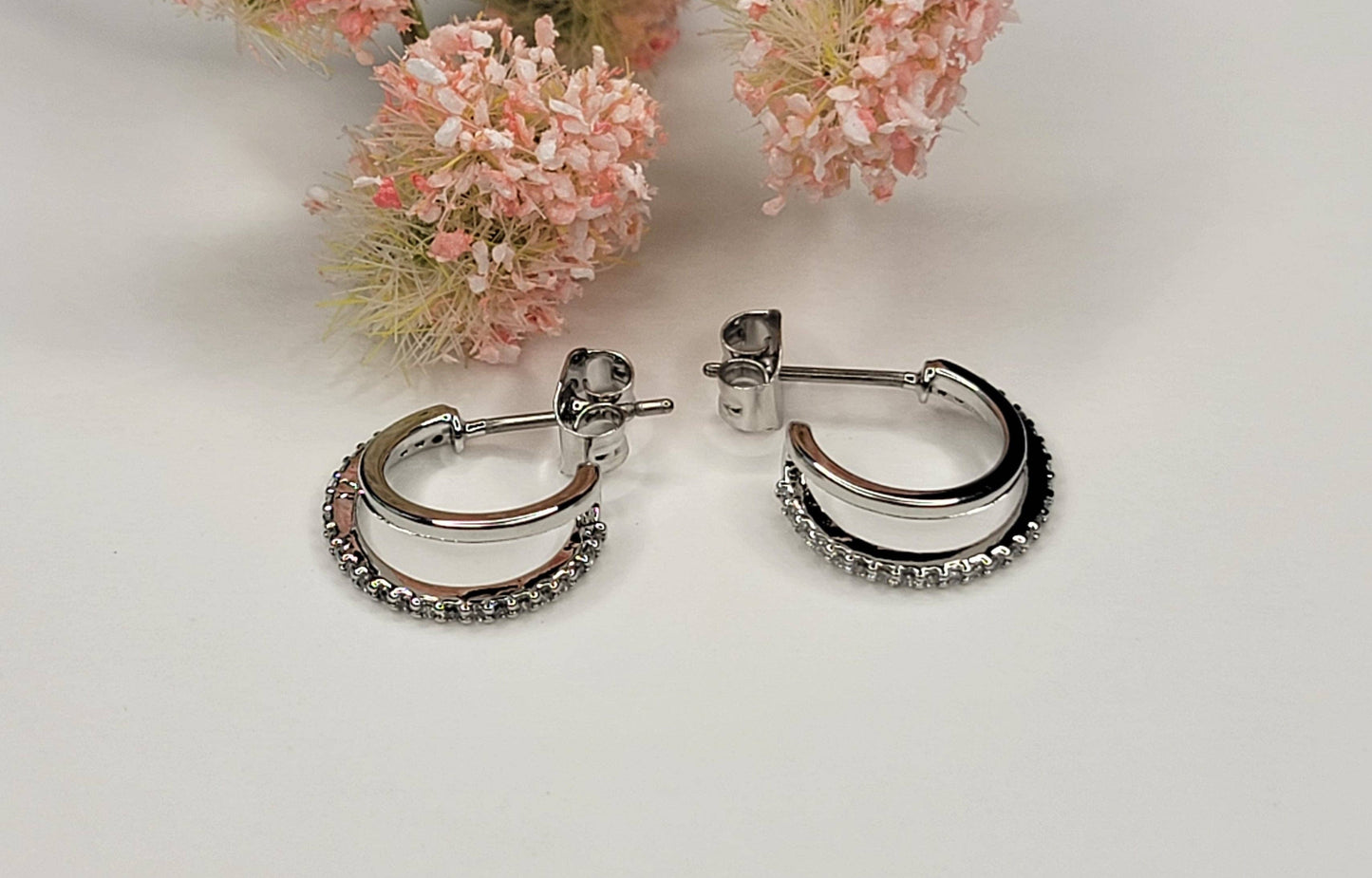 Small Double Layer Earring