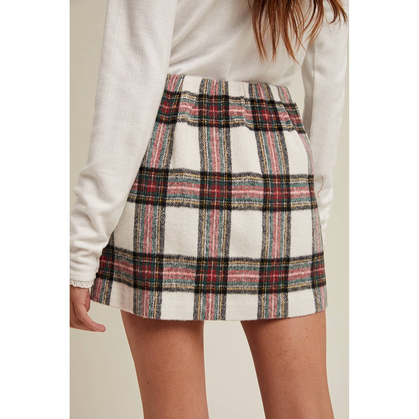 Pretty in Plaid Skirt