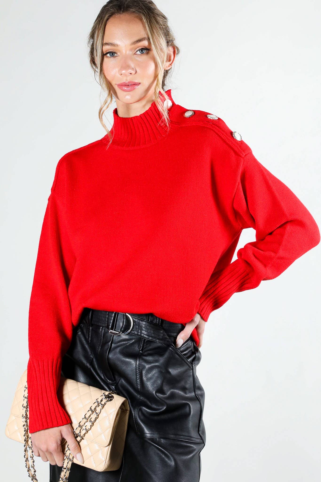 Button me Up Sweater