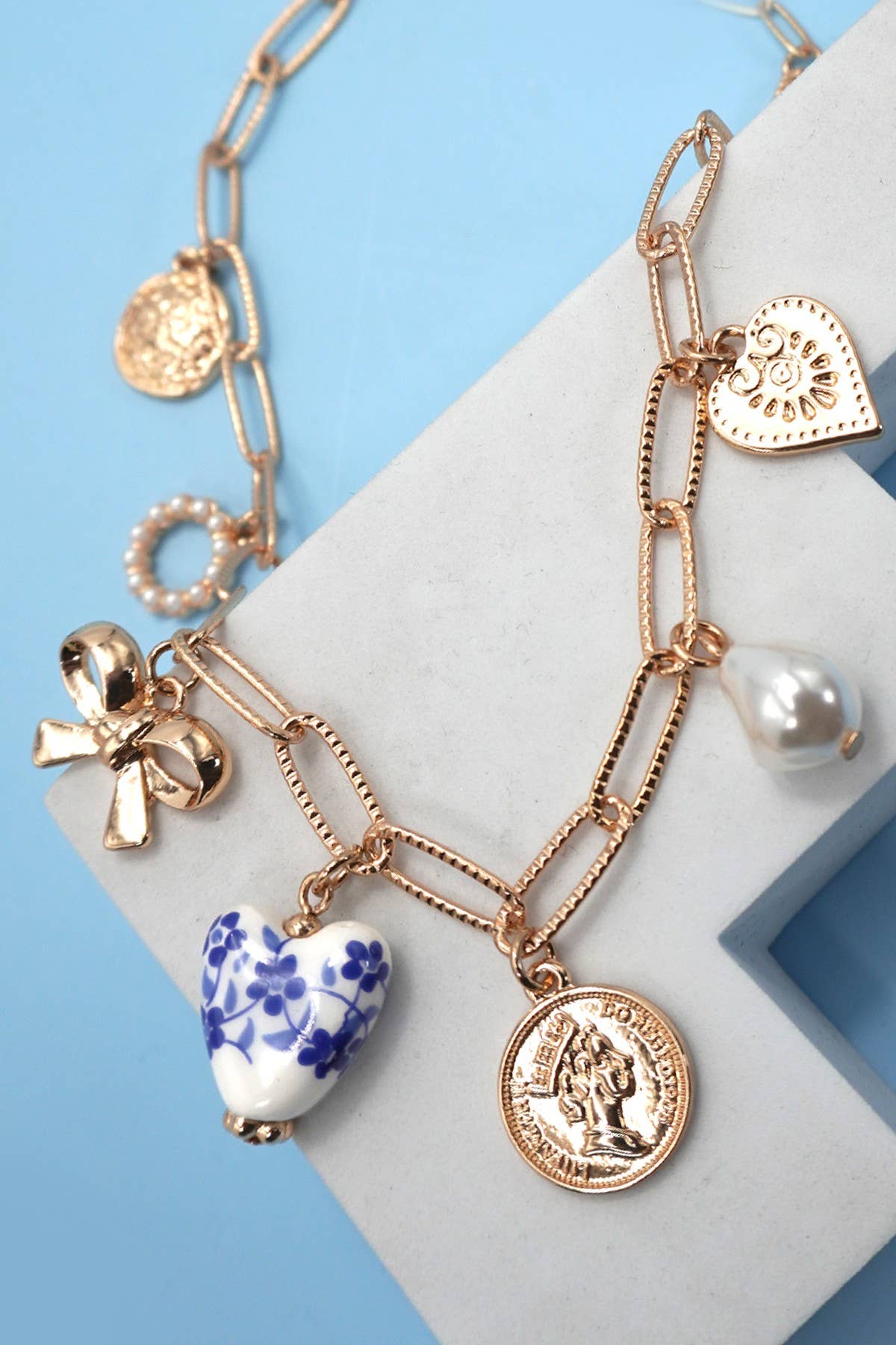 CHARM LINK NECKLACE | 80N91547