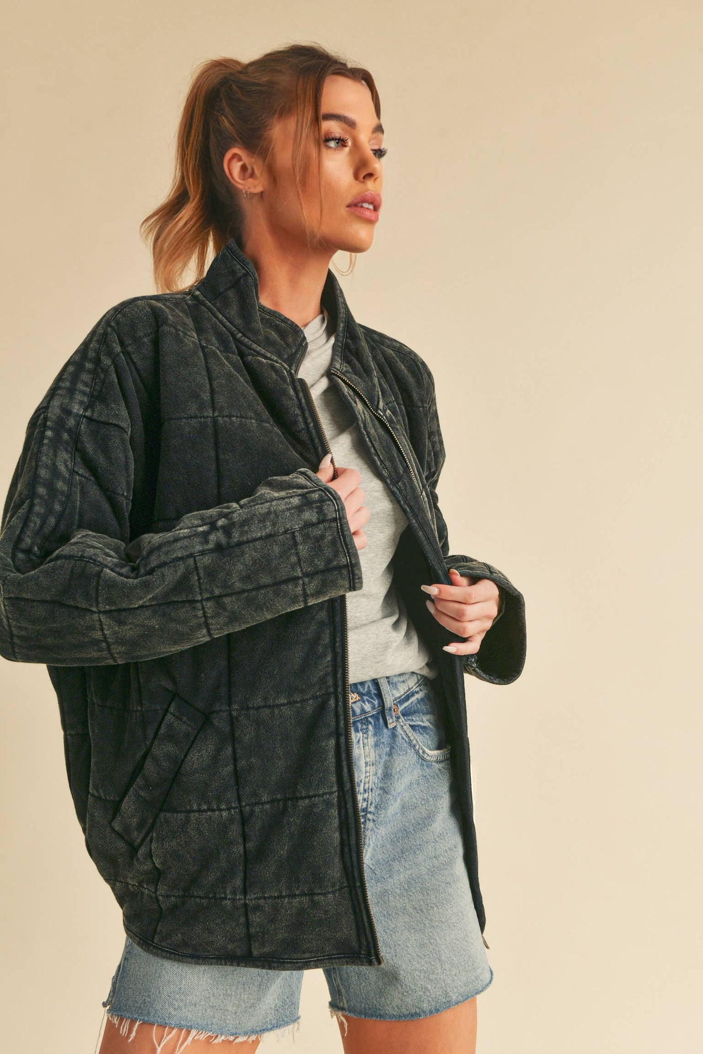 Bone Tufted Jacket
