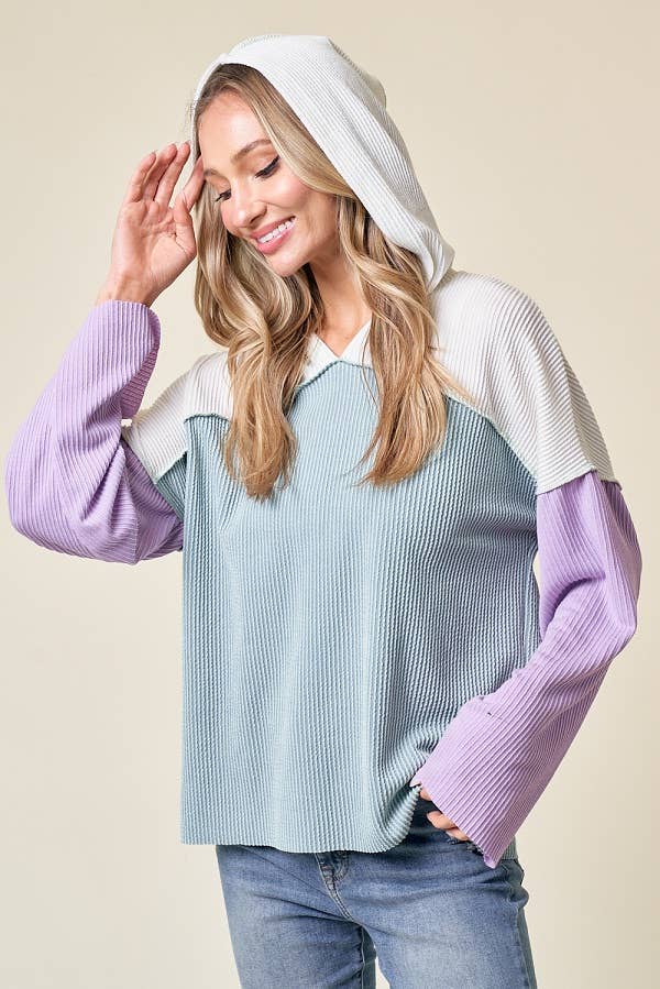 Toes in the Water Hooded Top