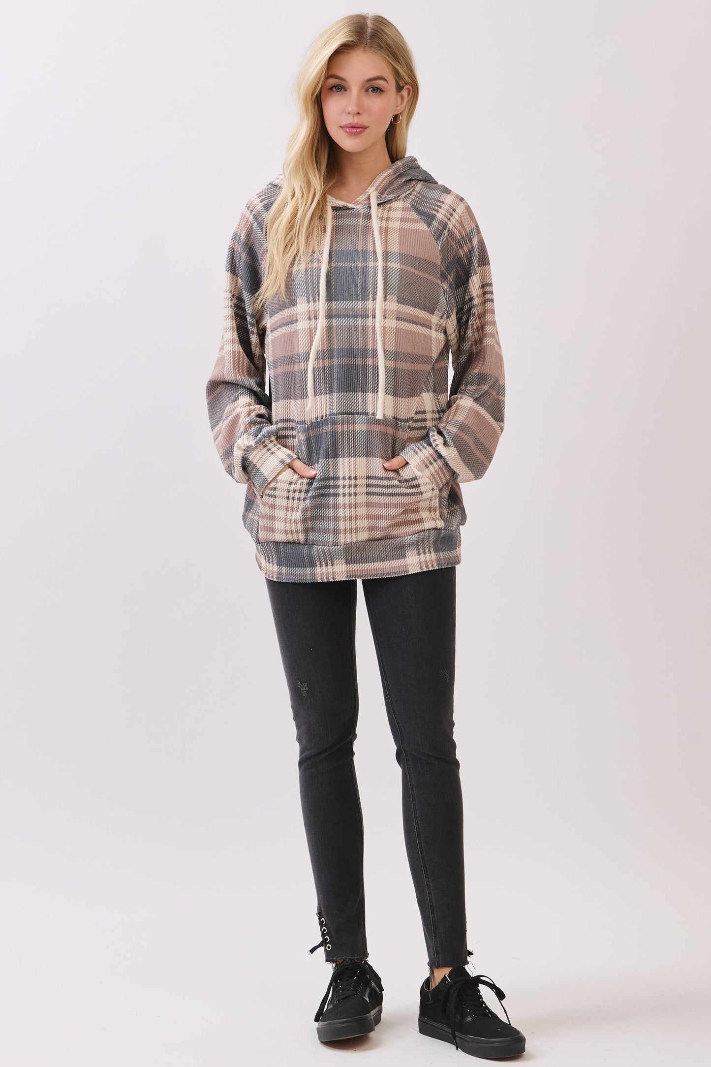 Pretty in Plaid Pullover