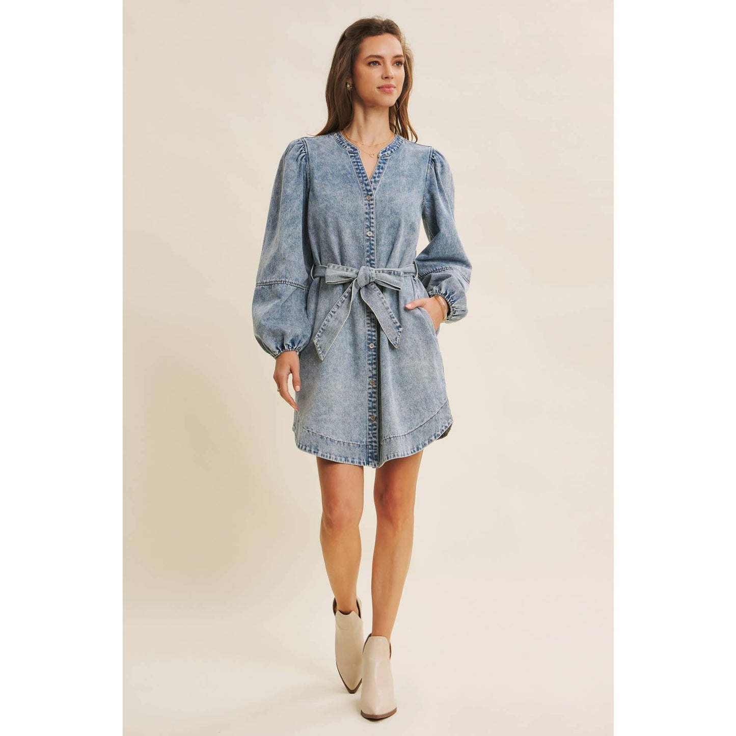 Blue Jean Baby Dress