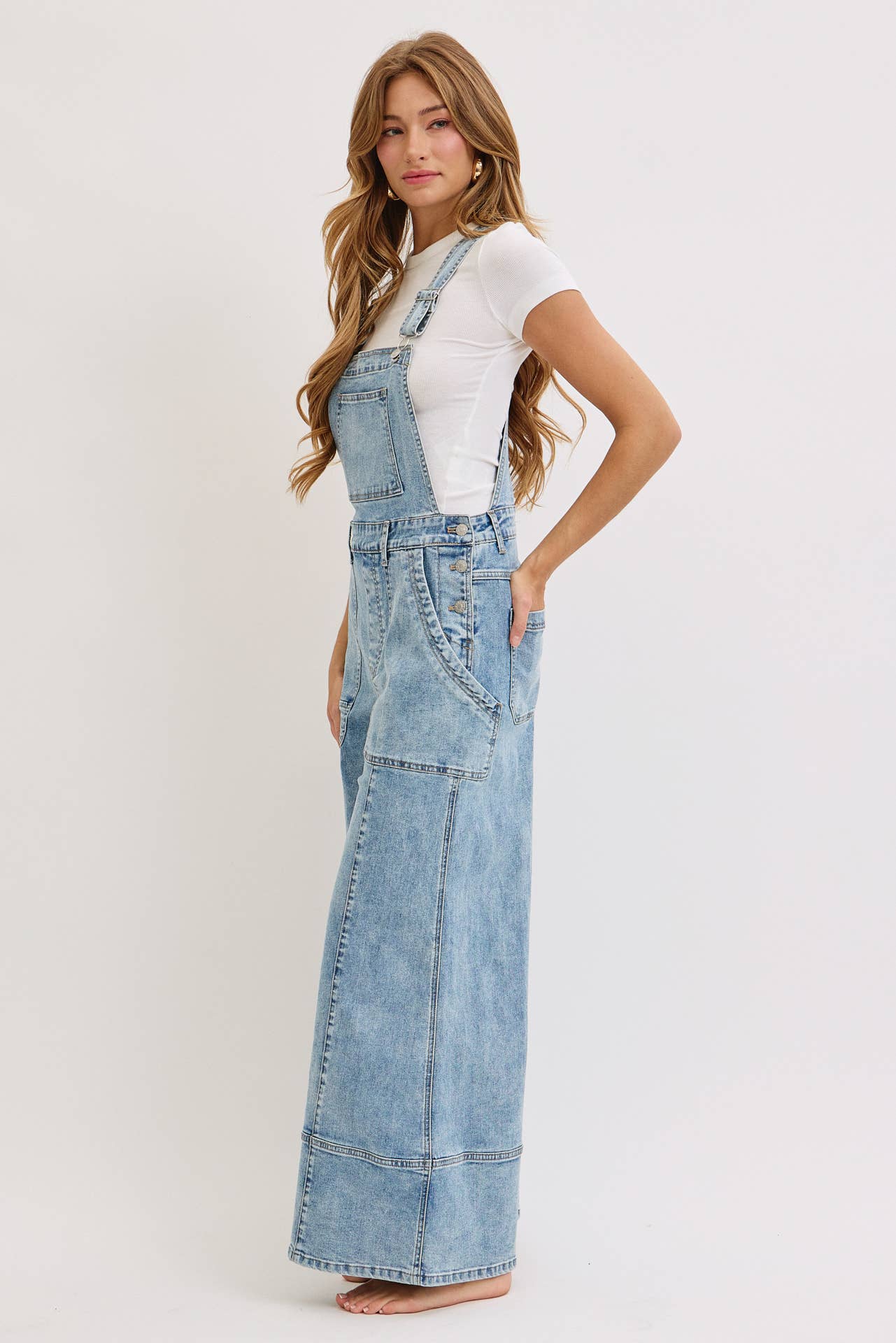 Denim Hippie Boho Overalls