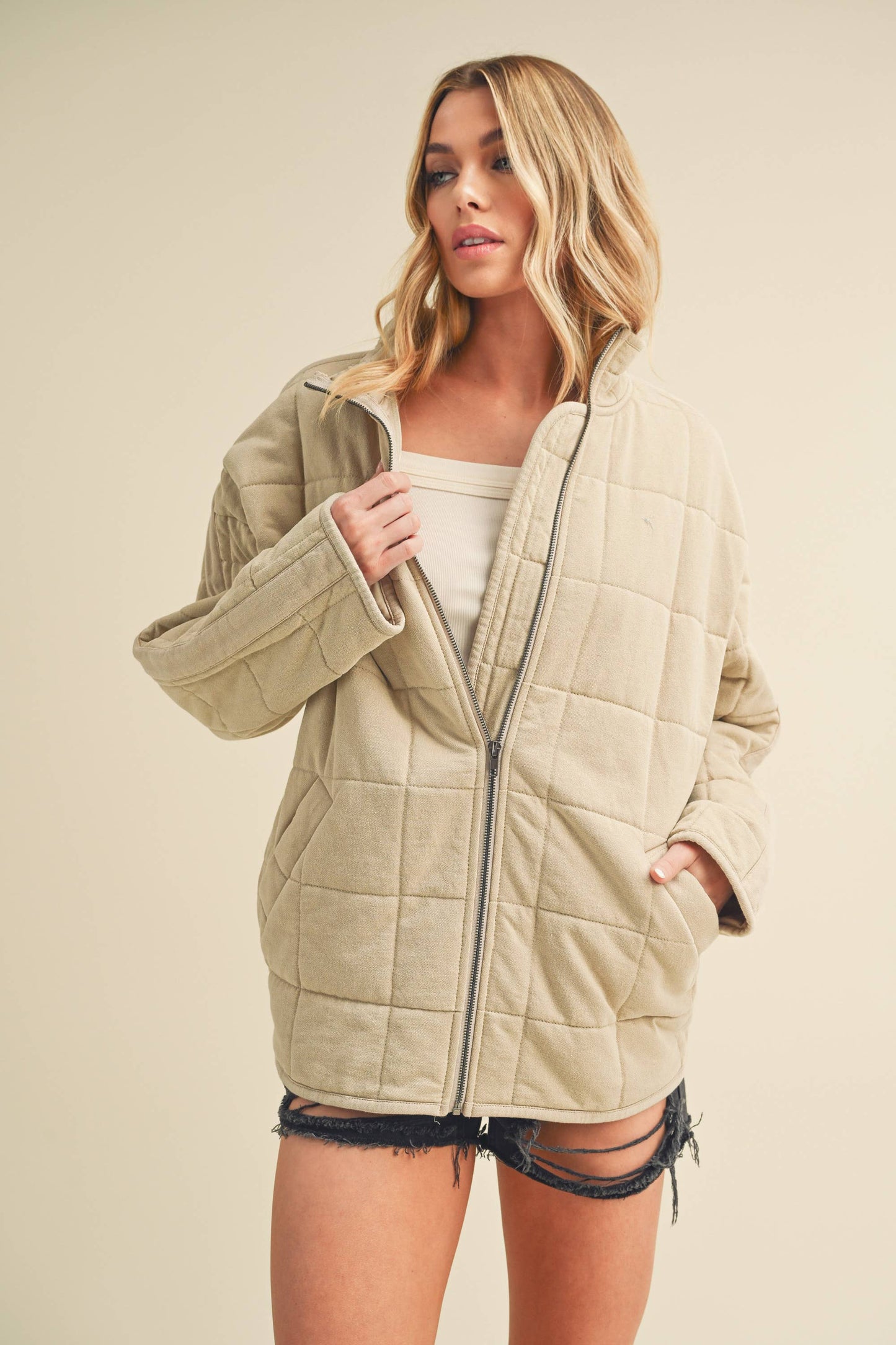 Bone Tufted Jacket