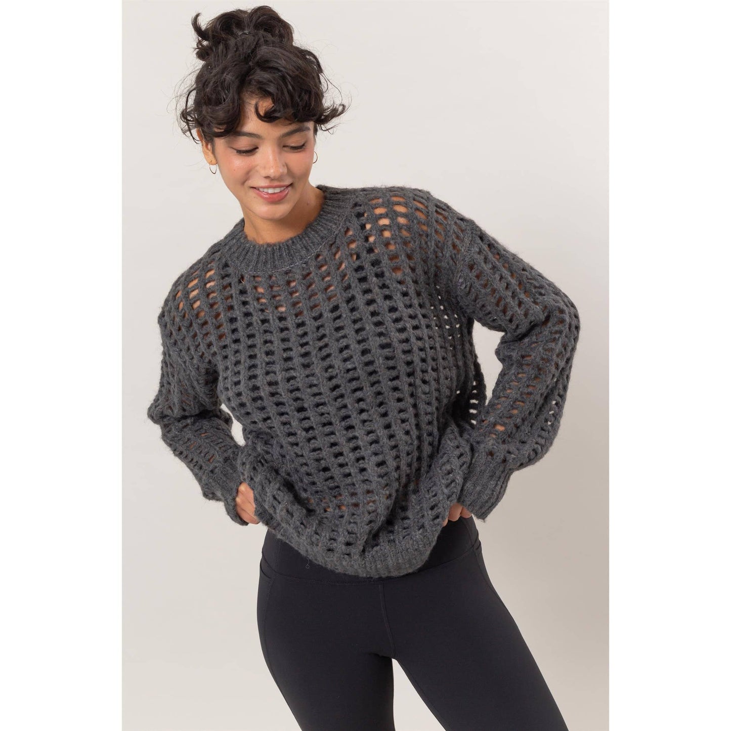 Sierra Open Knit Sweater