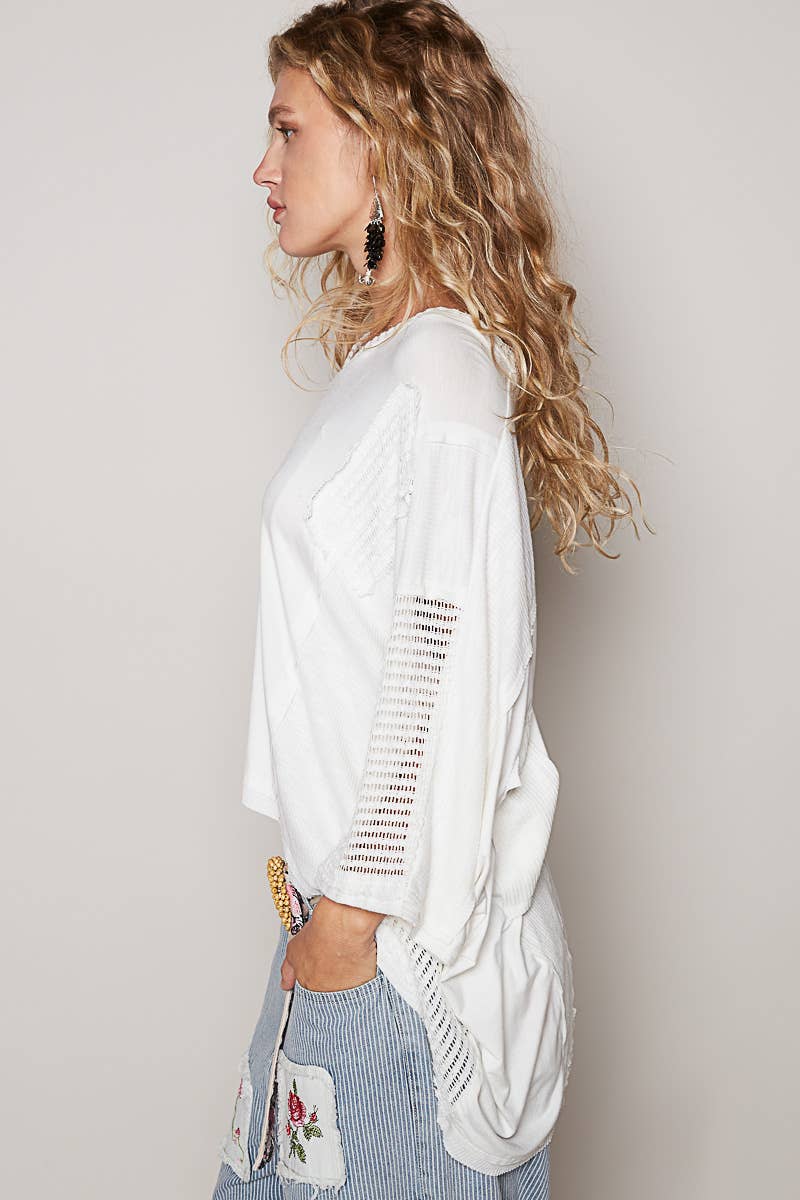 Happy Hippe Oversized Top