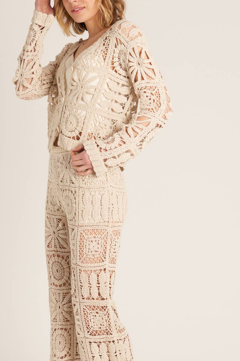 Granny Core Crochet Cardigan