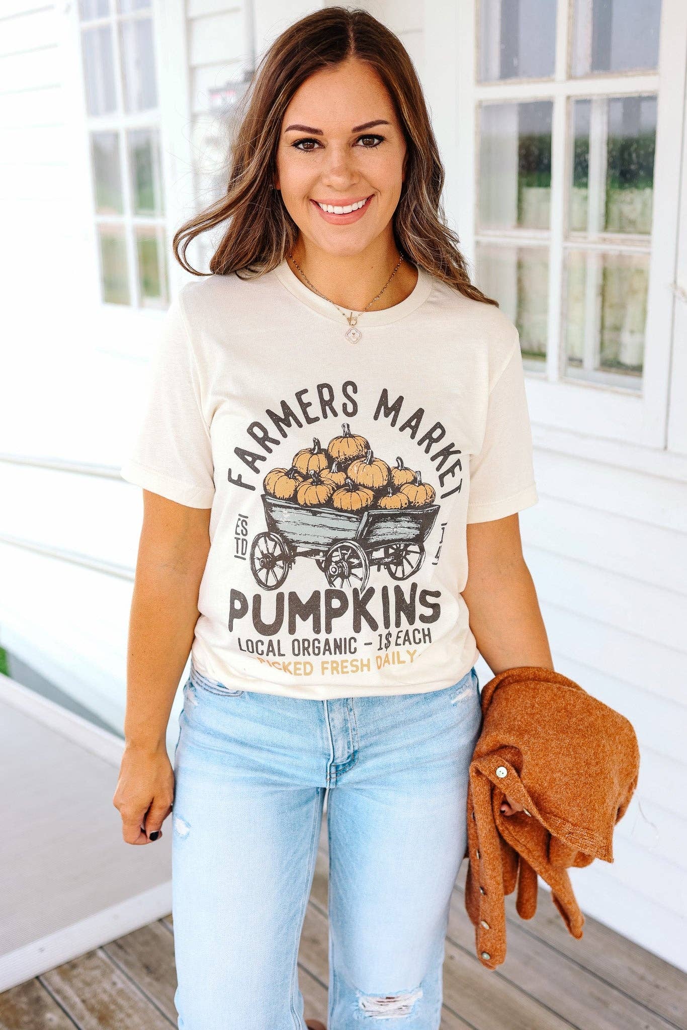 Pumpkin Wagon Graphic Tee