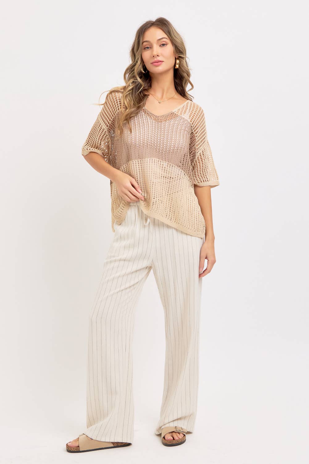 Beautifully Beige Top