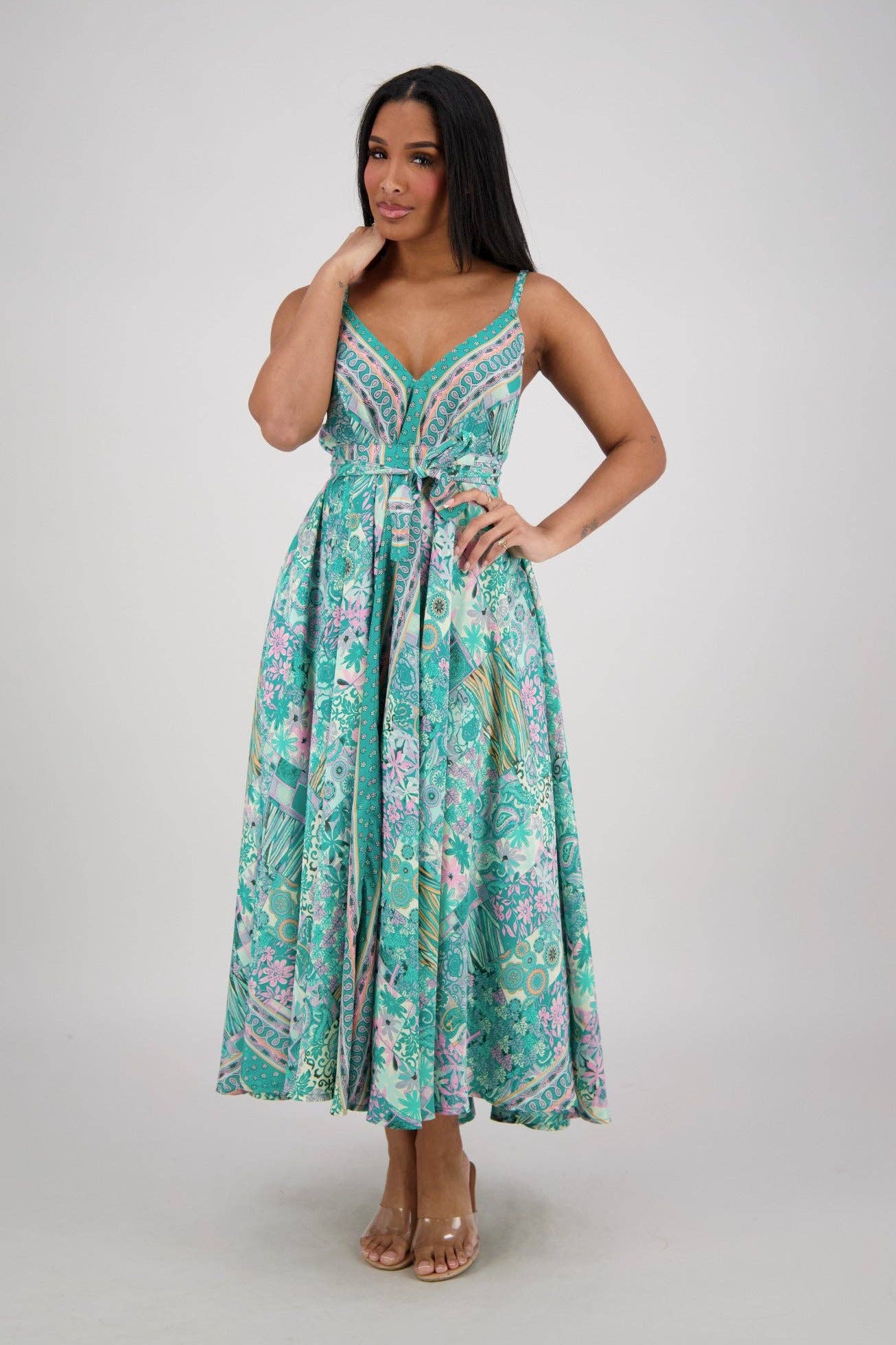 Mosaic Maxi Dress