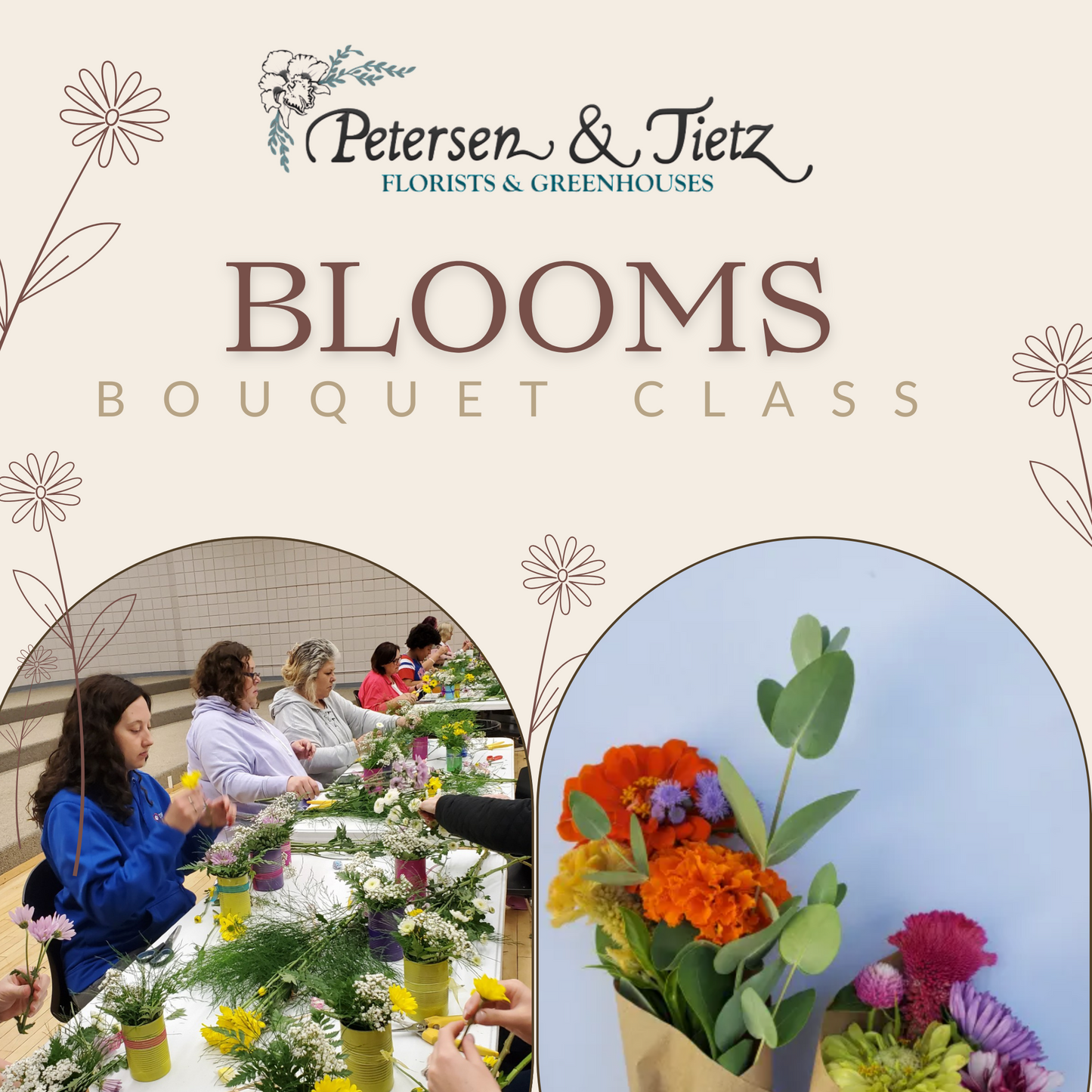 BLOOMS Bouquet Class Ticket