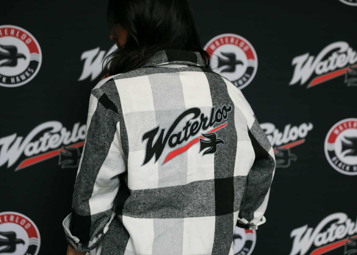 Party Town Black Hawks Flannel
