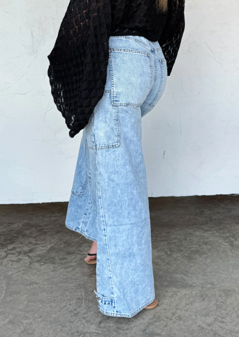 Wild & Free Tie Waste Jeans