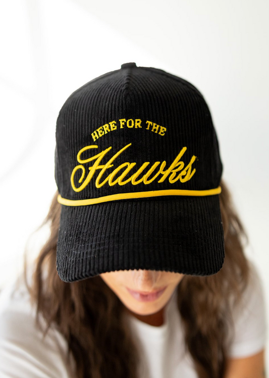 Here for the Hawks Hat