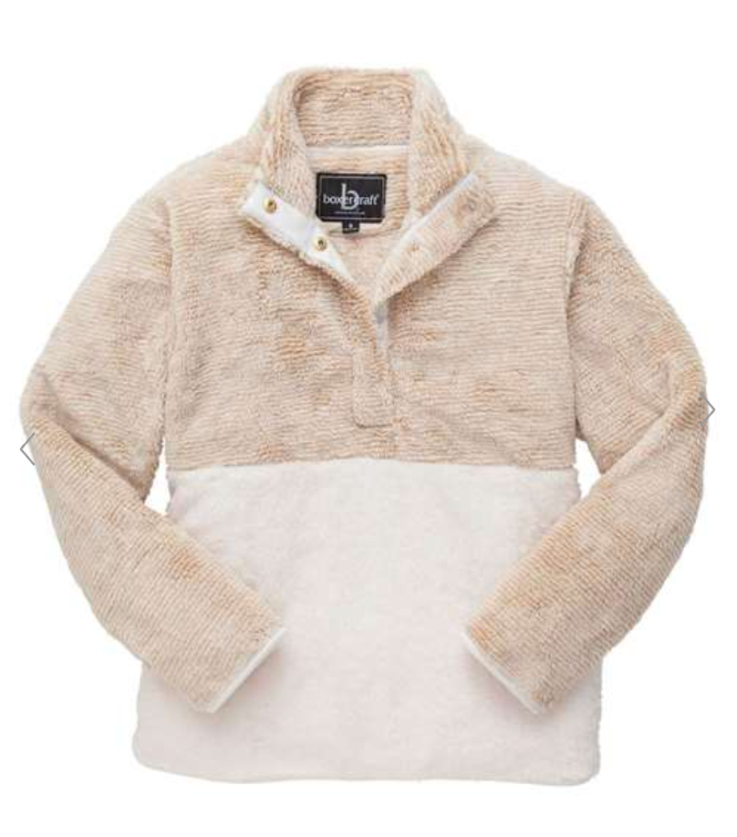 Cuddle Weather Colorblock Fleece Pullover