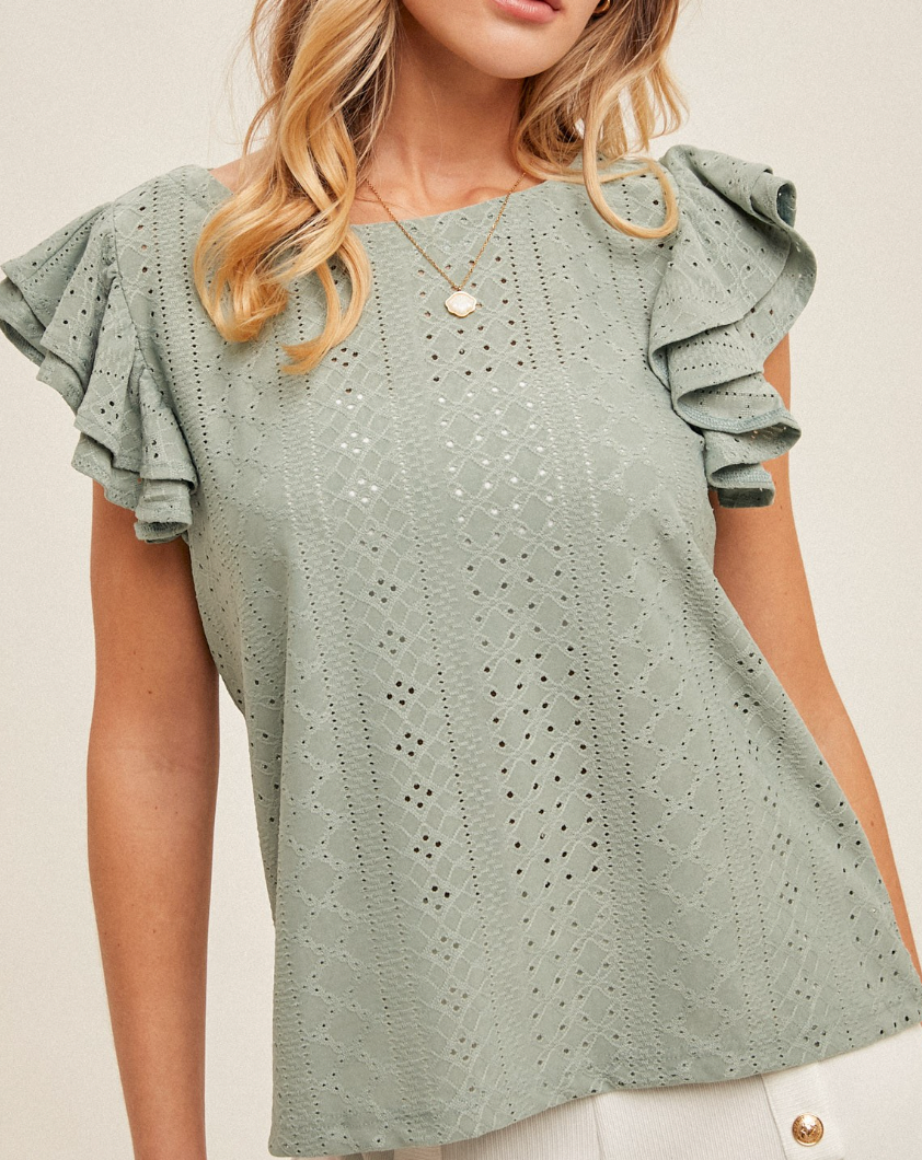 Flutterby Top