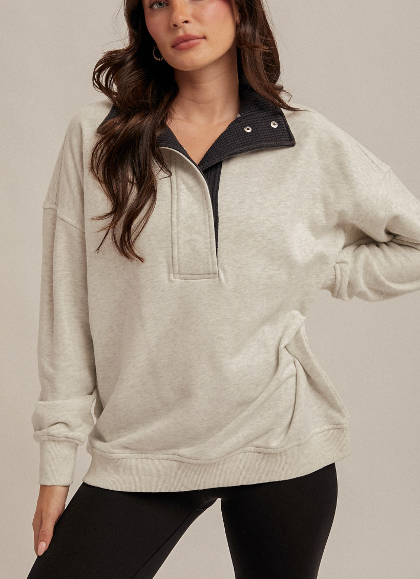 Soft As Snow Pullover