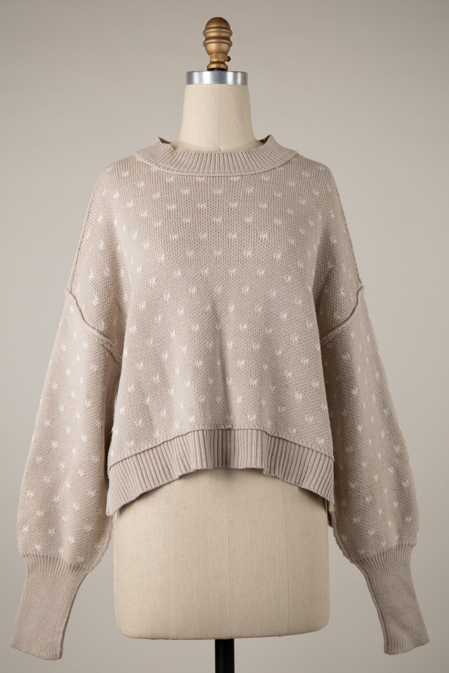 Mini Hearts Sweater