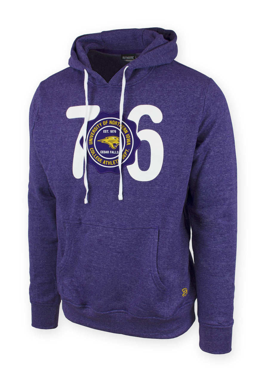 UNI Heathered Purple University Hoodie