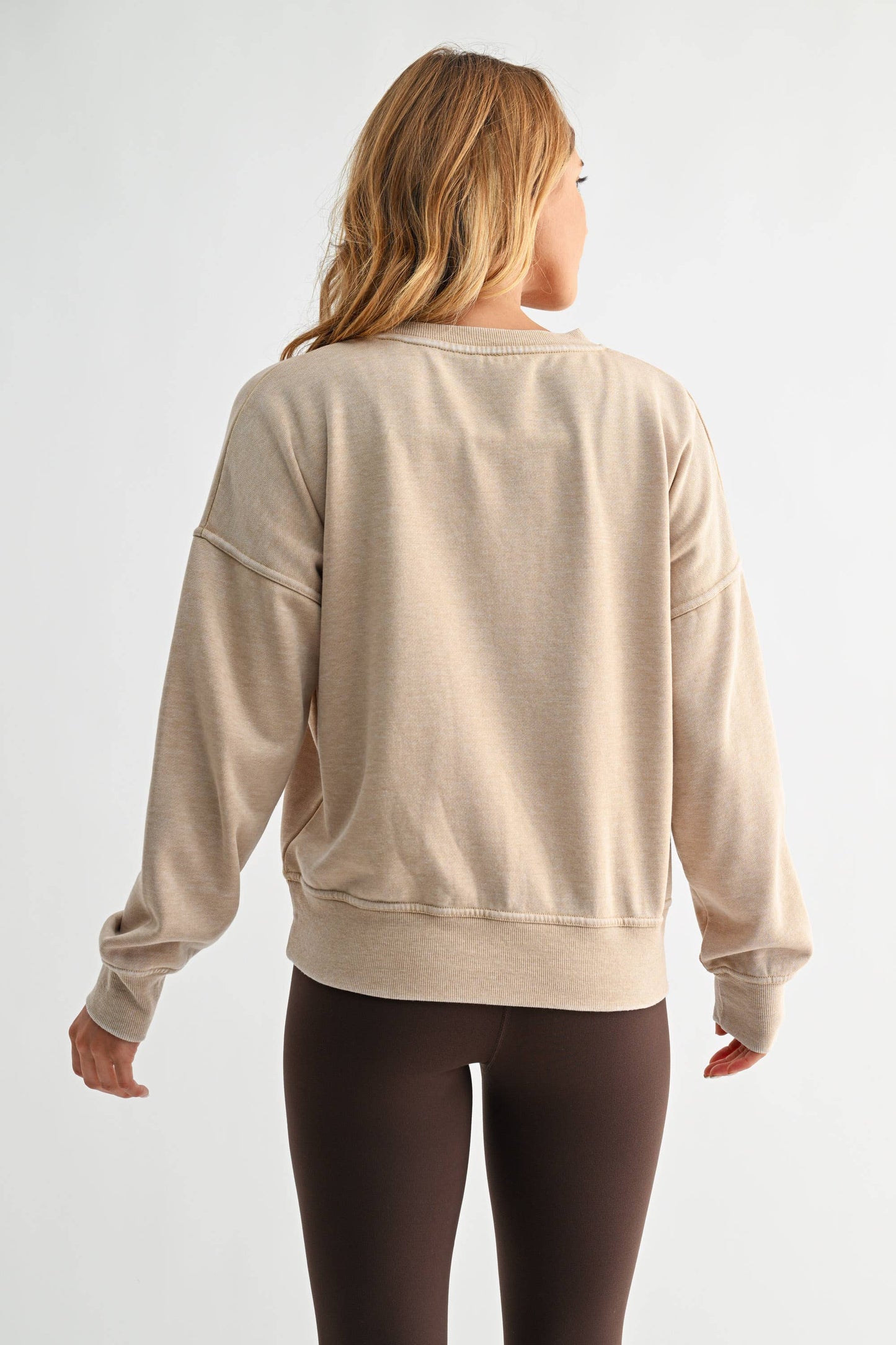 Burned Out Crewneck Sweater