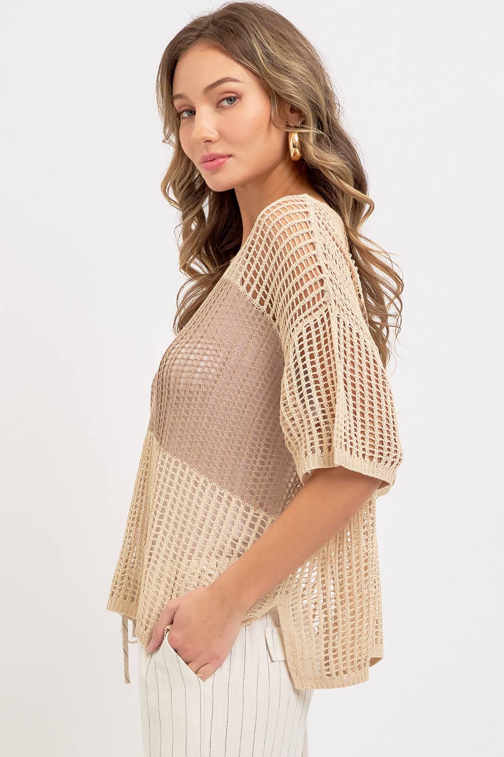 Beautifully Beige Top