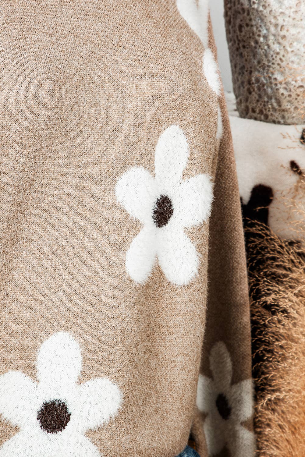 Floral Field Sweater