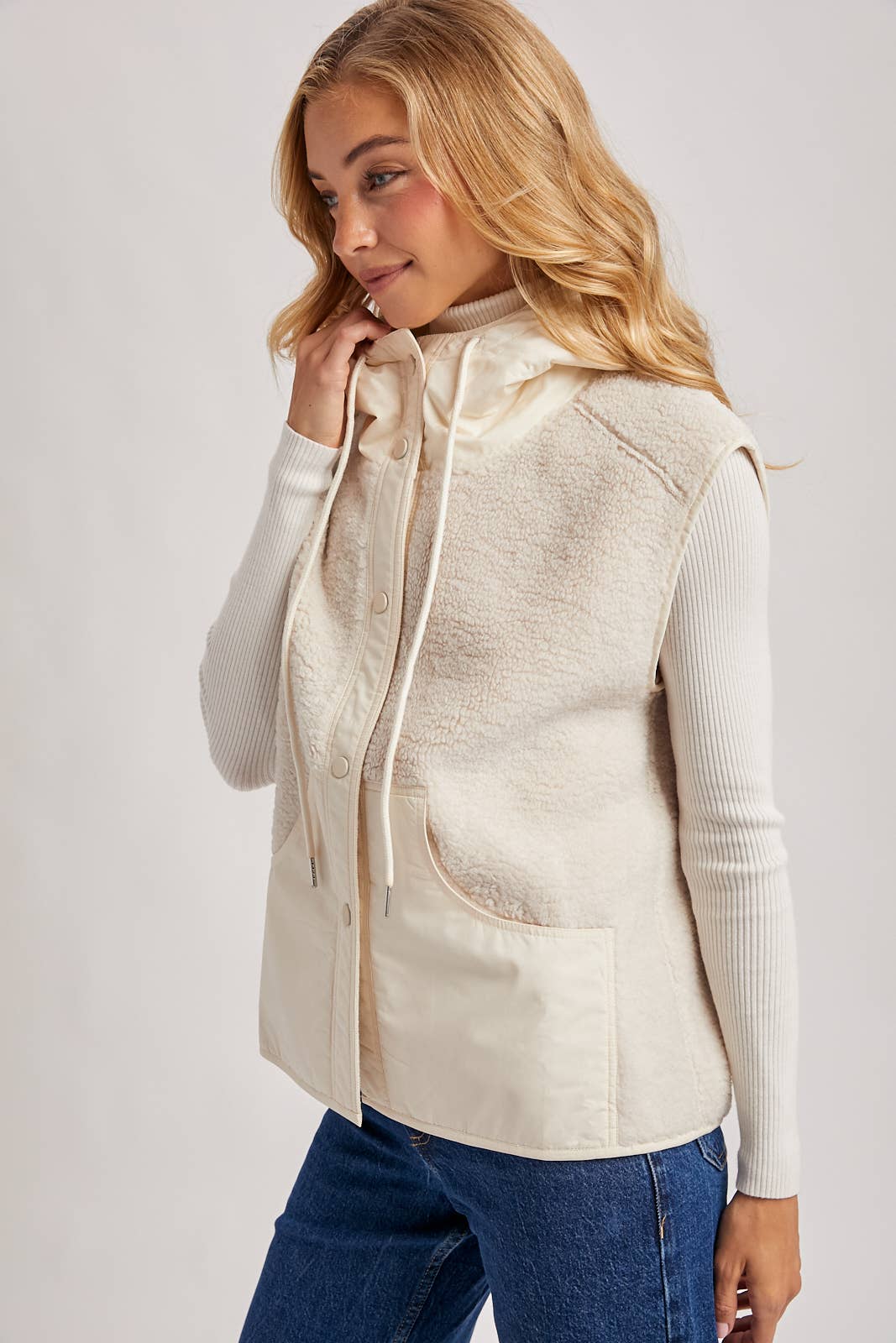 Hit the Slopes Sherpa Vest