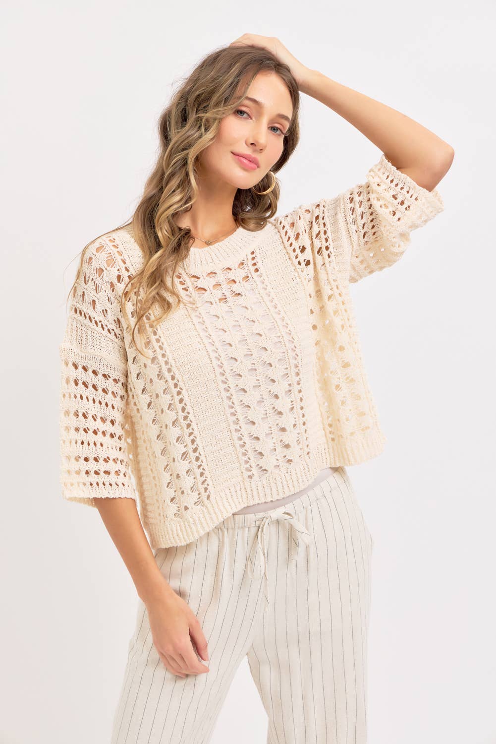 Walk the Line Linen Pant