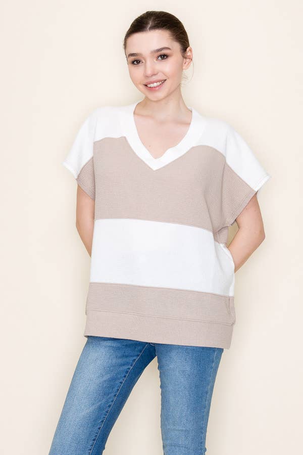 Totally Taupe Top