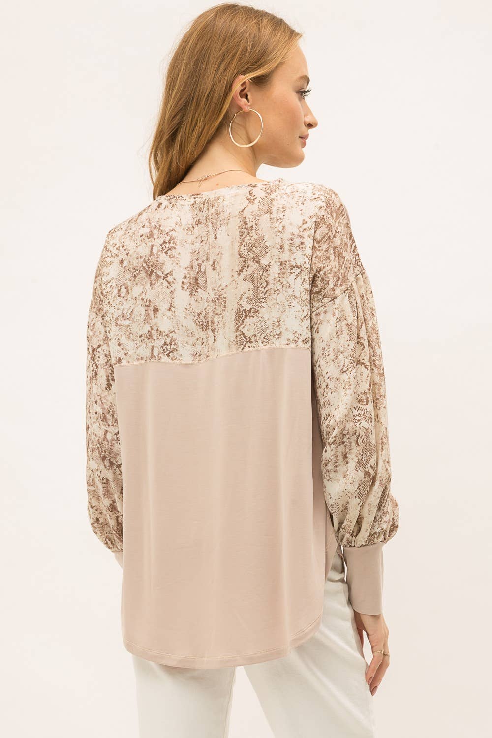 Beige in Love Top