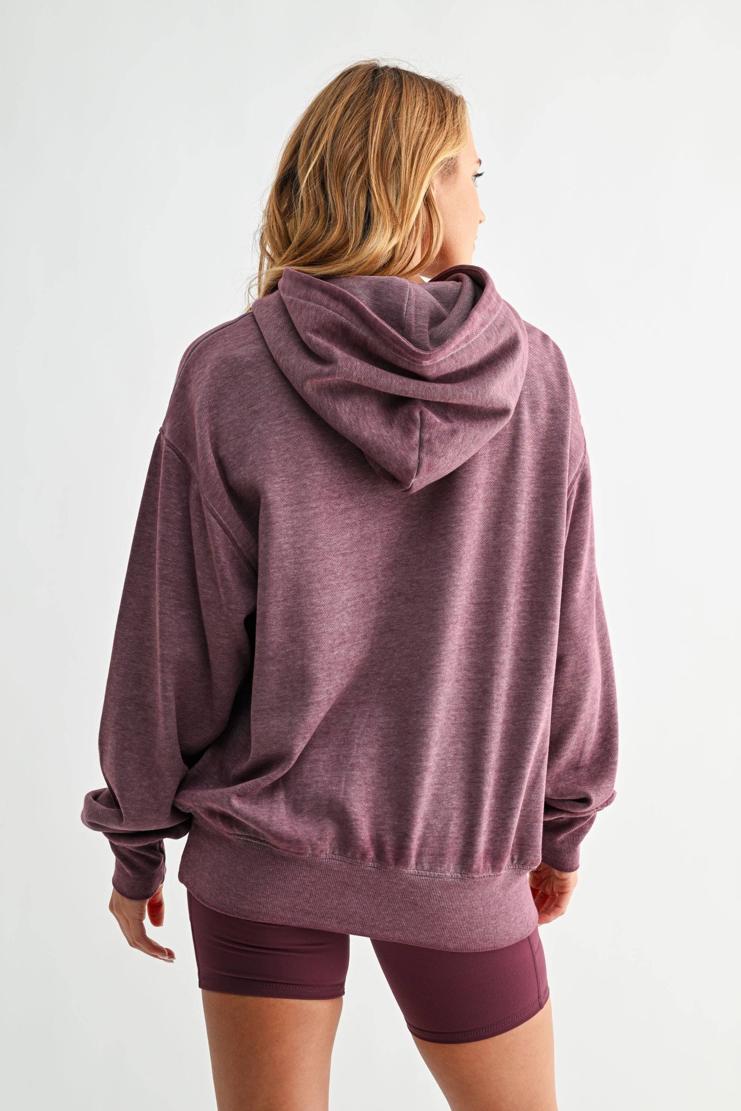Burnout Bliss Fleece Hoodie