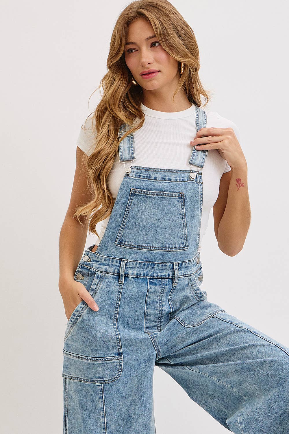 Denim Hippie Boho Overalls