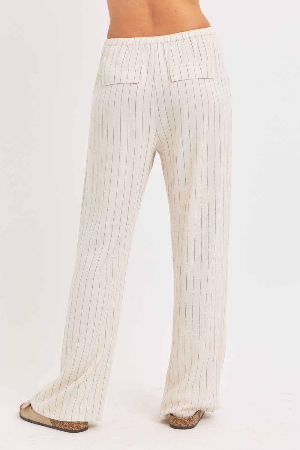 Walk the Line Linen Pant