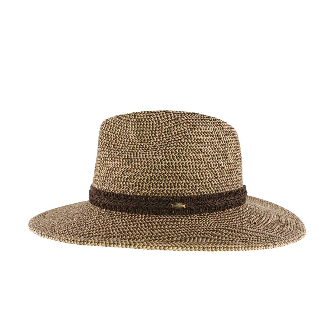 Two-Tone Heathered Sun Hat