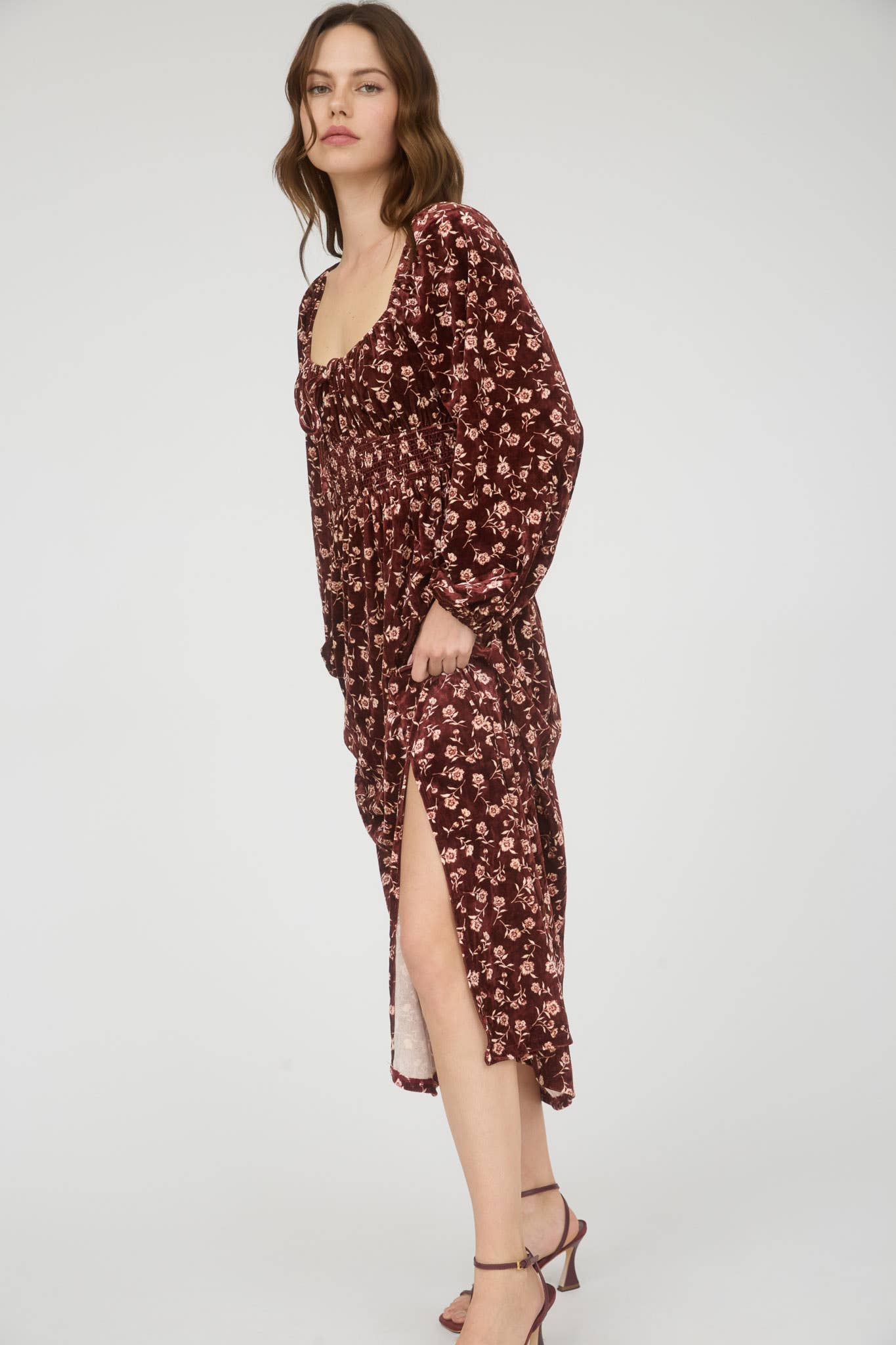 Field of Flowers Maxi Dress