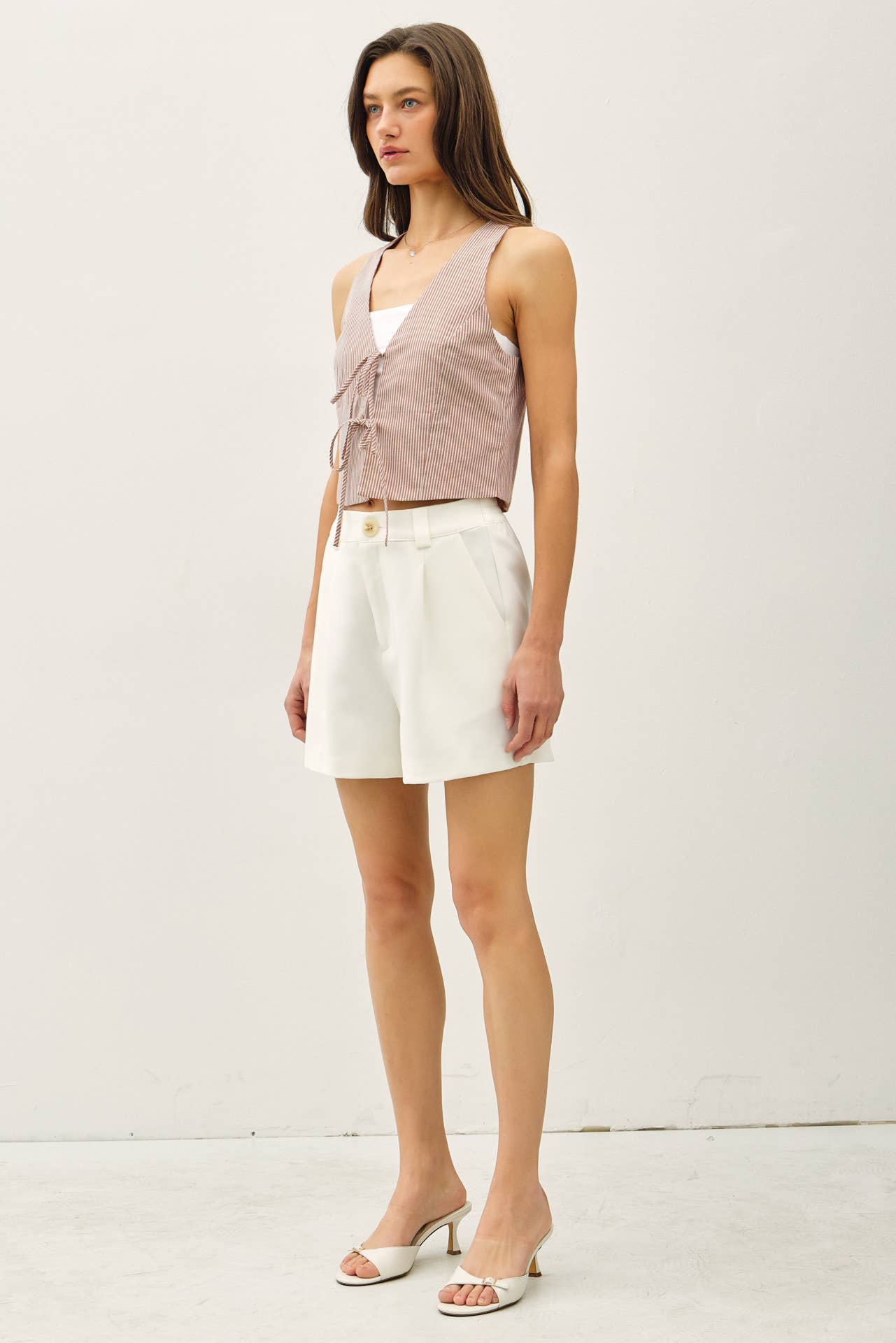 Pinny Striped Vest