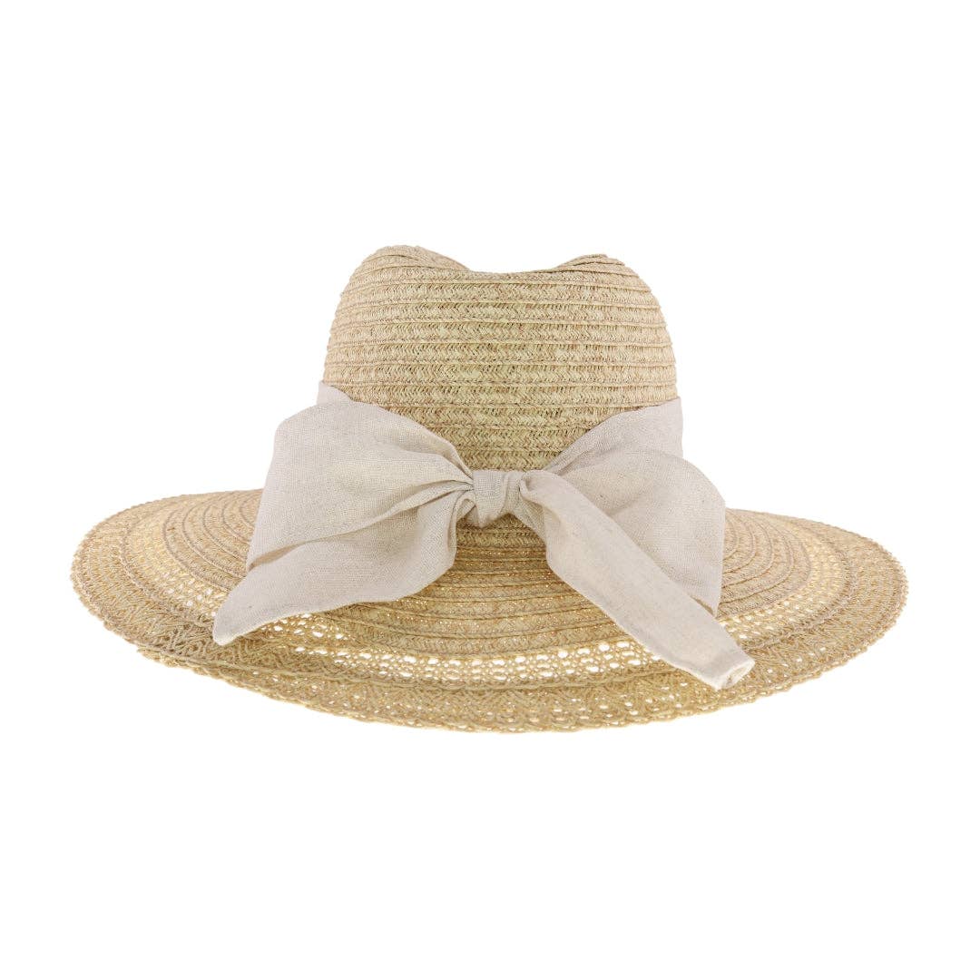 Bow Trim Sun Hat